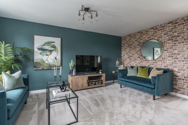 Show Home Lounge Example Photograph