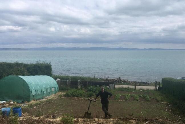 Clach An Fhionn Plot, when it was a vegetable plot