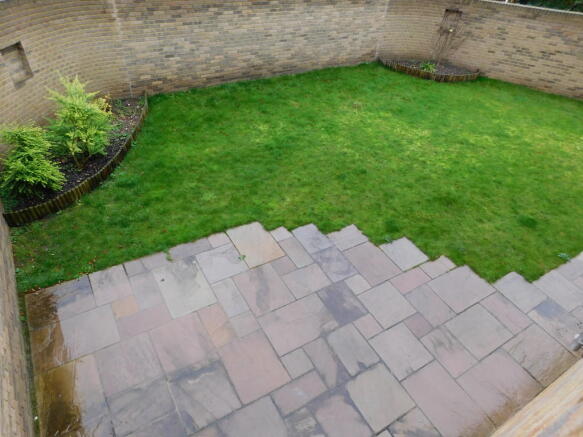 South facing wall...