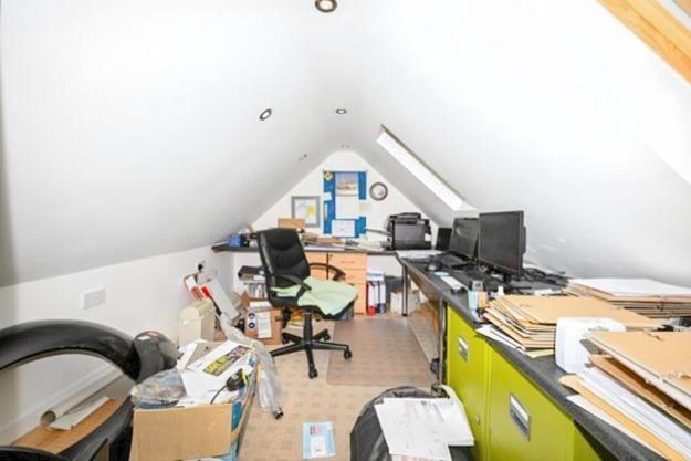 Office above garage