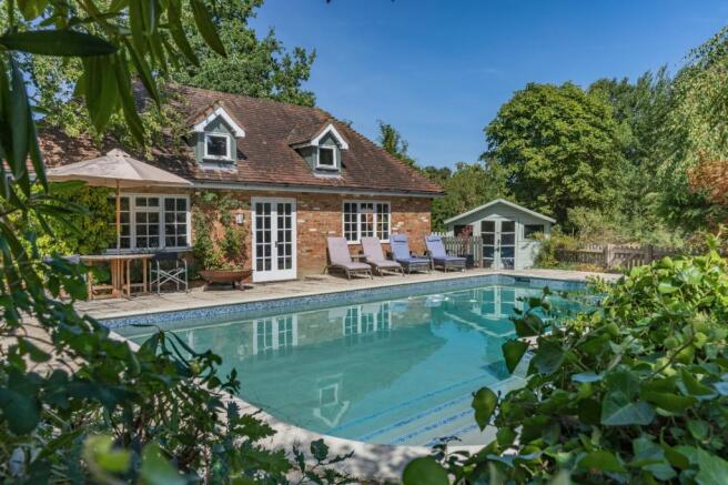 Pool and Pool House