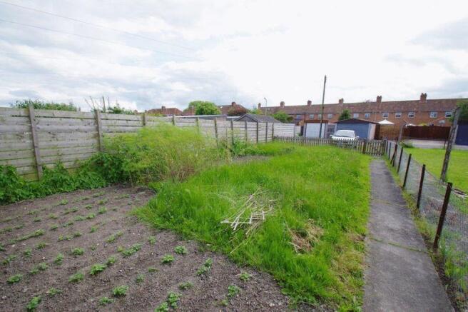 Rear garden