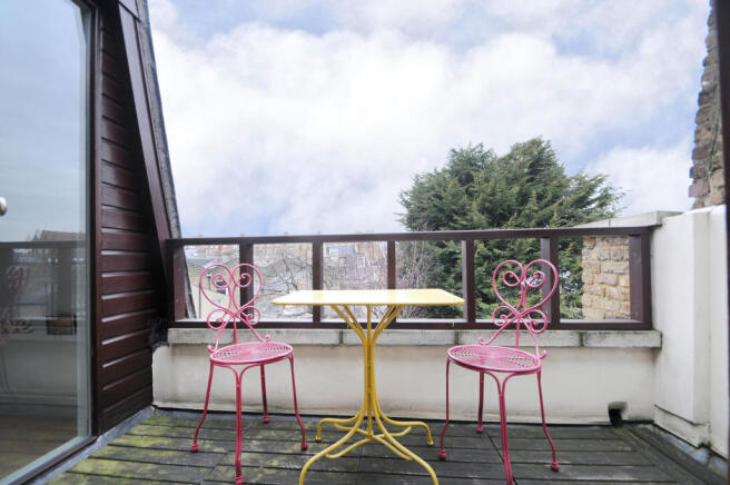 West roof terrace