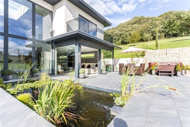 Terrace and Pond