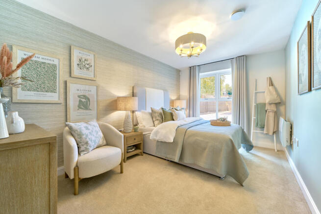 Show home bedroom