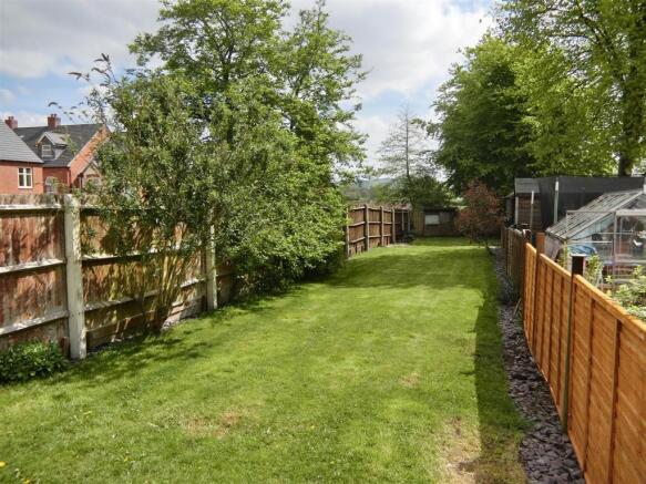 Large Rear Garden