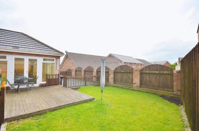 Rear garden