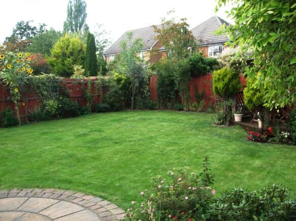 Rear garden