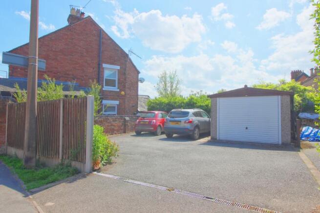 Garage & Parking Opposite Property