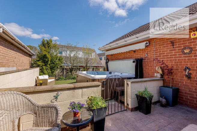 Rear garden