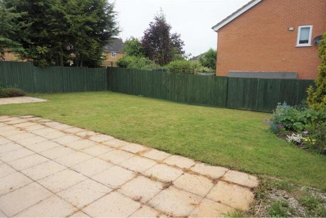 Rear garden