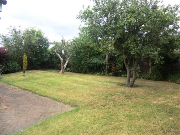 Rear garden