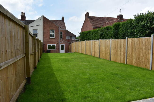 Rear garden