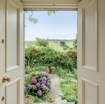 View from front vestibule