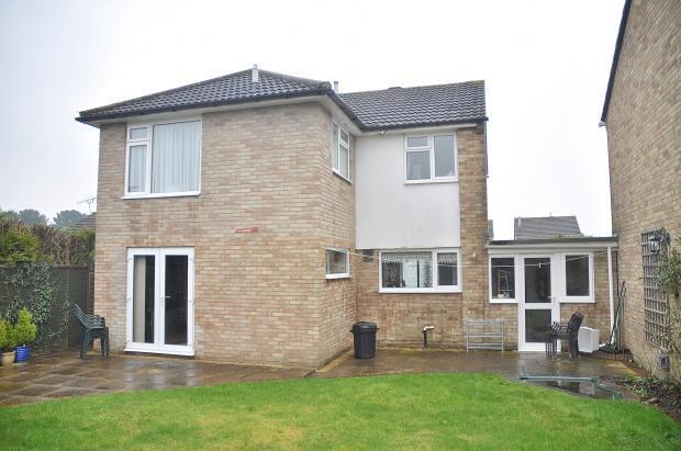 Rear of property