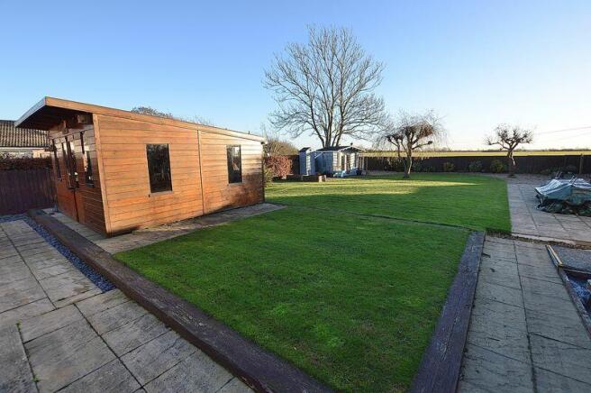 Rear garden view