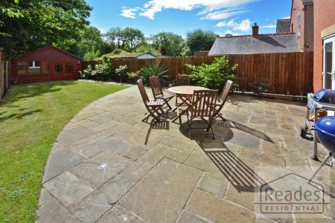Garden to rear