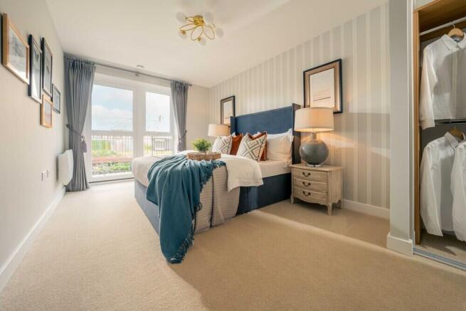 Show home bedroom