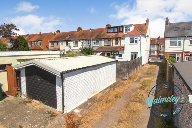 Rear elevation & garaging