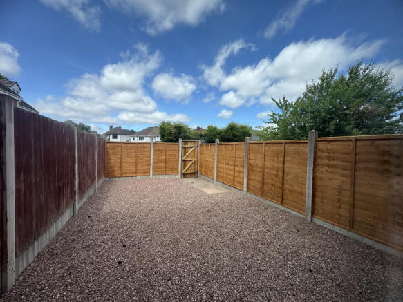 Rear garden