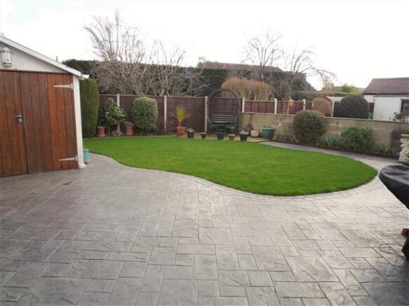 Rear Garden: