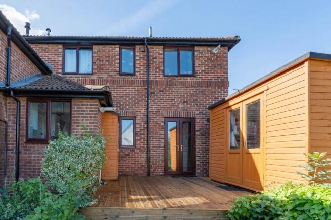 outside area and home office 