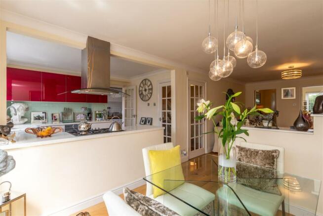 Open plan living space