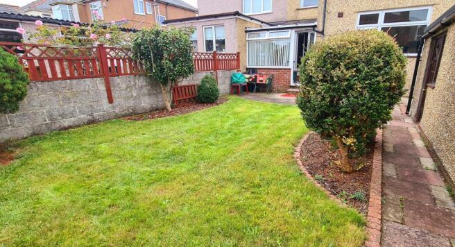 Rear garden