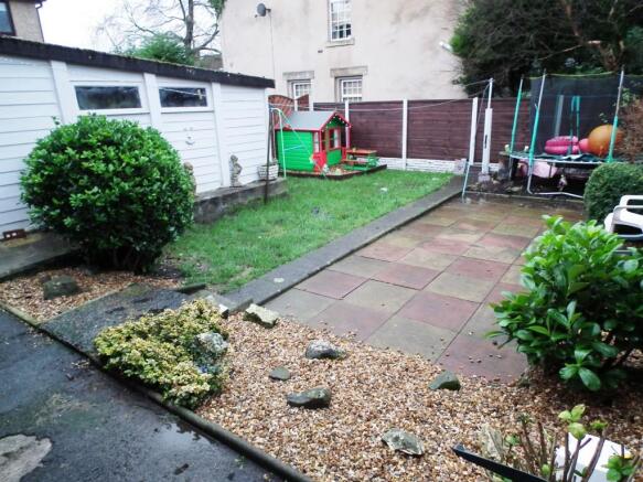Rear Garden & Garage