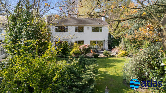 Rear Elevation Of Property & Garden