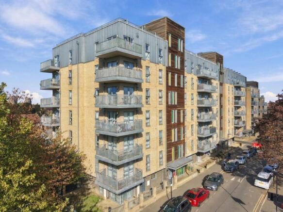 2-bed flat on Butchers Road, London, £375,000