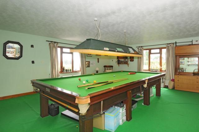 Snooker room