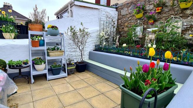 Rear garden