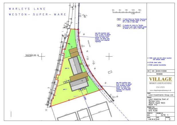 Land West of Warleys Lane, Weston-super-Mare, Nort
