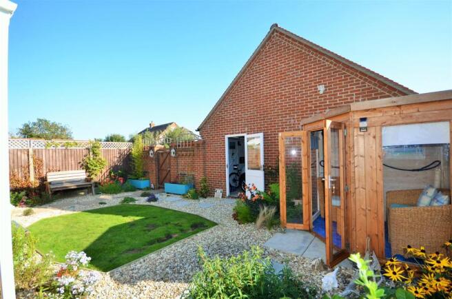 Rear Garden and Gara