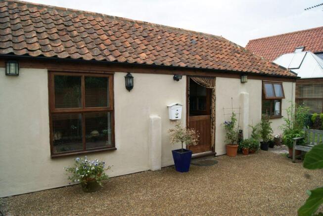 Front of cottage