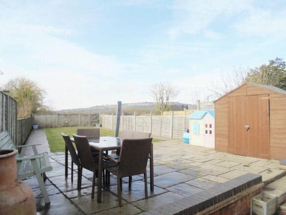 Rear garden