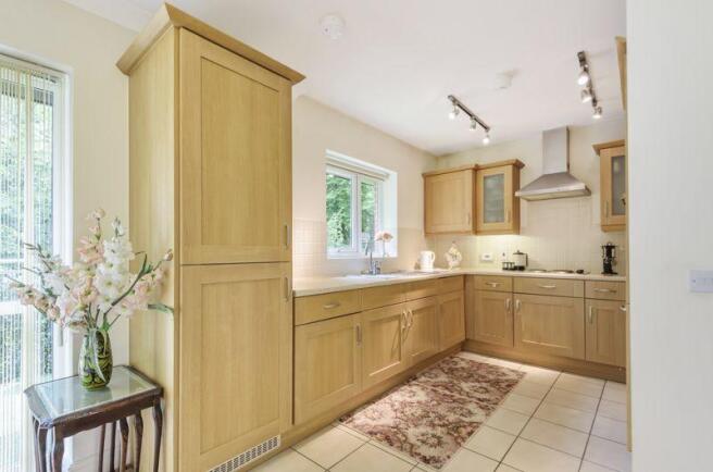 Kitchen and rear balcony doors