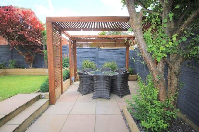 Outside eating area