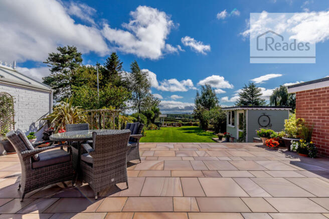 Patio to rear