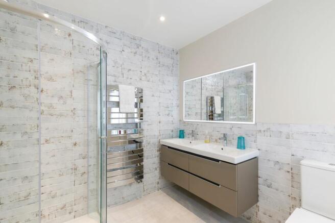 En-suite shower room to bedroom 4