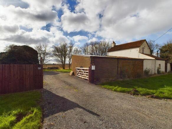Driveway entrance