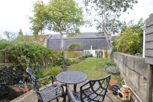 Rear garden