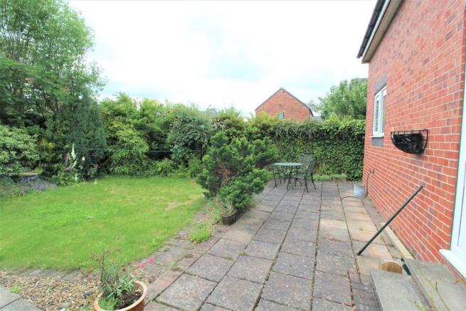 Rear garden