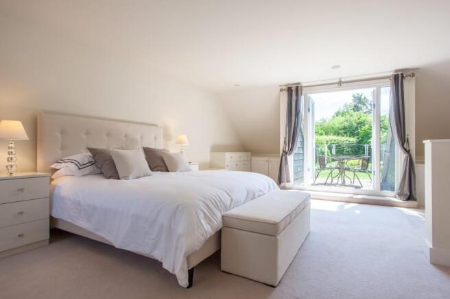 Master bedroom suite