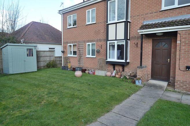 Rear of Property