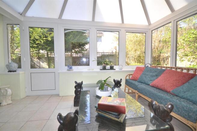 Inside conservatory.