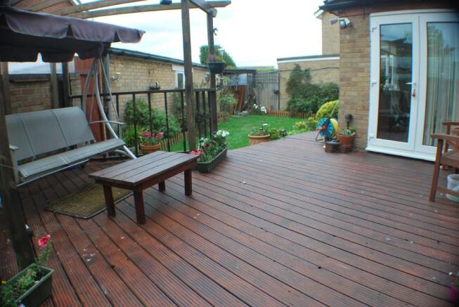 Decked area