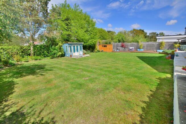 Rear garden