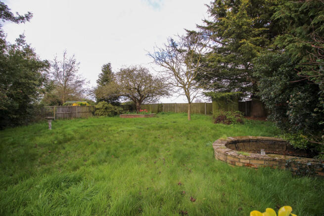 Rear garden